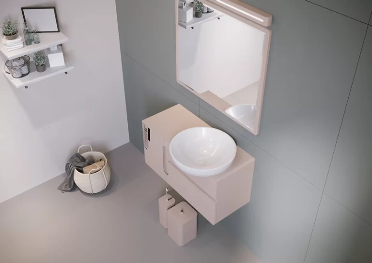 روشویی کابینت دار رینزا مدل ناپولی ۸۰