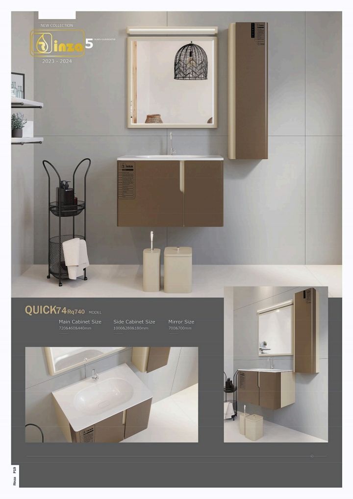 روشویی کابینتی رینزا مدل کاپری